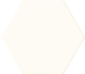 Плитка W-Burano white hex 11x12.5 Tubadzin
