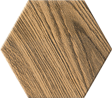 Плитка W-Burano wood hex 11x12.5 Tubadzin