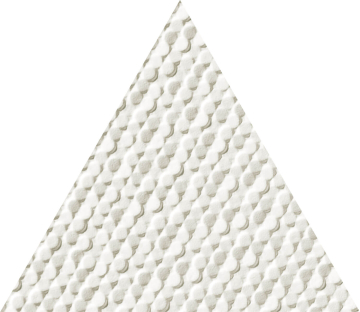 Плитка W-Scarlet white tri STR 16x13.9 Tubadzin