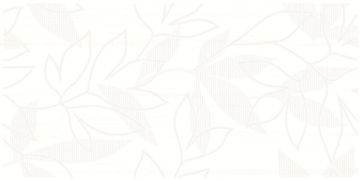 Плитка WITMB060 декор цветы белые 20х40 RAKO