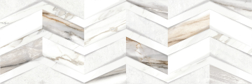 Плитка WT15DLA55R Delta Chevron 24,6x74 Delacora