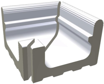 Плитка XPA52023 Pool (SET 2 pcs) 23,8x22,5 RAKO