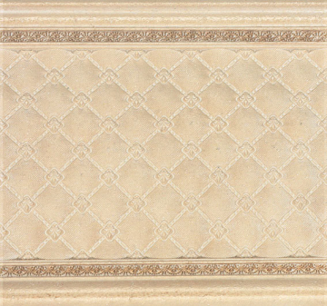 Плитка Zocalo Capitone Crema 15*15 CARMEN