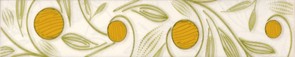 Плитка Zonkil Bianco B Бордюр 4,8x25 Paradyz
