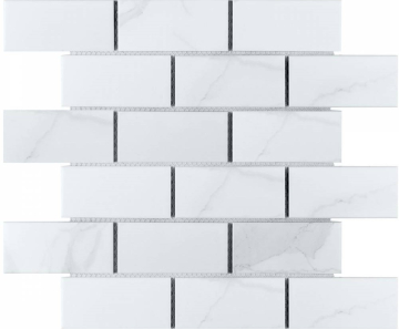 PMB82223 Мозаика Brick Carrara Matt 29.1х29.5х6 StarMosaic