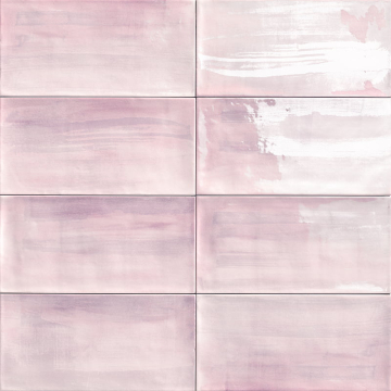 PT02914 Плитка Aquarel Pink 15x30 Mainzu