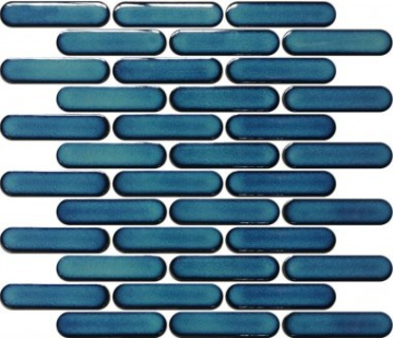 R-344 Мозаика керамика глянцевая (2,3*9,8) 30*30 NSmosaic