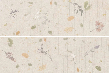 R0002489 Плитка Botanical Decor Natural (Set 2 Pzs) 60x90 Ibero
