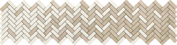 R06A Мозаика Terracruda Mosaico Degrade Sabbia/Luce 33.2*128.8 Ragno Marazzi
