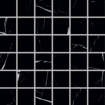 RAKO Мозаика DDM06833 FLASH mosaic black matt R10 30x30 RAKO