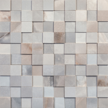Rex Ceramiche 770246 Мозаика Reves De Rex Bleu Mosaico 3D Mix 3x3 30x30 Rex Ceramiche