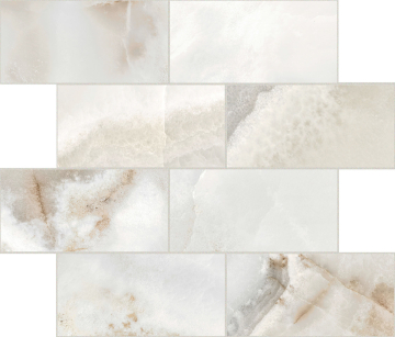 Rex Ceramiche 770276 Мозаика Reves De Rex Noisette Muretto Sfalsato Mat 6mm 7.5x15 30x30 Rex Ceramiche