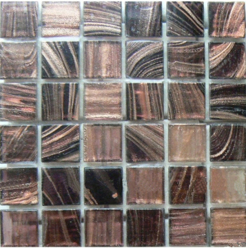 ROSE MOSAIC Мозаика Dark Chocolate R+ 2x2 32.2x32.2 ROSE MOSAIC