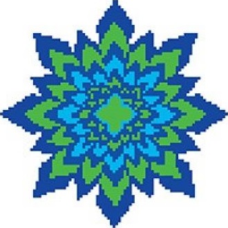 SD-144 Мозаика Porcelain Mosaic Design Pattern 2 5x5 (420x420) Serapool