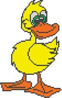 Serapool SD-154 Мозаика Porcelain Mosaic Design Duck 5x5 (300x450) Serapool