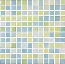 Serapool VC.2.01.0602 Мозаика Versicolor Mosaic Yellow-Green 2,5x2,5 30x30 Serapool