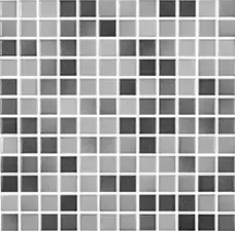 Serapool VC.2.01.0913 Мозаика Versicolor Mosaic Black-Grey 2,5x2,5 30x30 Serapool