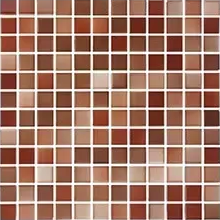 Serapool VC.2.01.4647 Мозаика Versicolor Mosaic Reddish Brown-Brown 2,5x2,5 30x30 Serapool