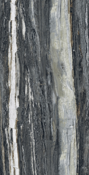 SH1002-G Керамогранит Brazzilian Black Shape+Glue Art 60x120 Creanza