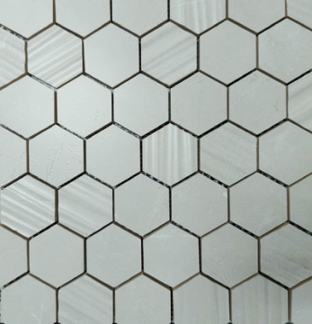 Sina Tile Мозаика 2310 Ona Esagono микс 2 (4,8x5,5) 29,5x29,8 Sina Tile