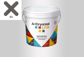 Смеси и затирки 53 Эпоксидная затирка Lite 2.5кг A-Crystal
