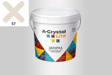 Смеси и затирки 57 Эпоксидная затирка Lite 2.5кг A-Crystal