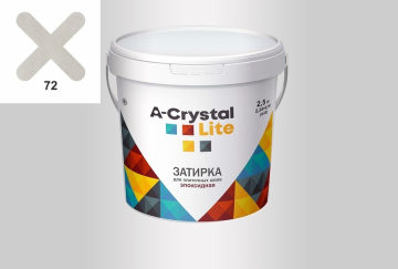 Смеси и затирки 72 Эпоксидная затирка Lite 2.5кг A-Crystal
