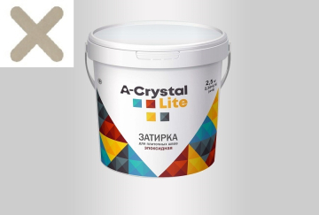 Смеси и затирки 81 Эпоксидная затирка Lite 2.5кг A-Crystal