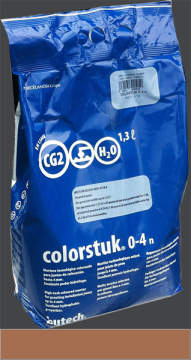 Смеси и затирки B21522245 (B21502010) COLORSTUK 0-4 MARRON 5 KG Butech
