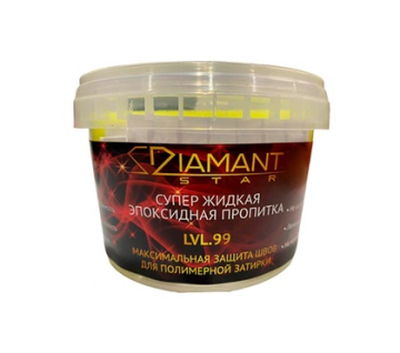 Смеси и затирки Эпоксидная двухкомпонентная пропитка LVL. 99 для Diamant Star 75гр.+25гр. Diamant