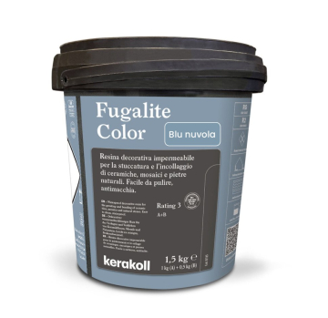 Смеси и затирки Эпоксидная затирка Fugalite Color Blu Nuvola 1,5 кг Kerakoll