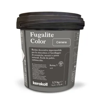 Смеси и затирки Эпоксидная затирка Fugalite Color Cenere 1,5 кг Kerakoll