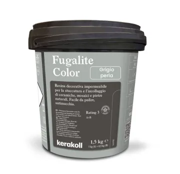 Смеси и затирки Эпоксидная затирка Fugalite Color Grigio Perla 1,5 кг Kerakoll