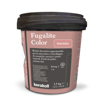 Смеси и затирки Эпоксидная затирка Fugalite Color Marsala 1,5 кг Kerakoll