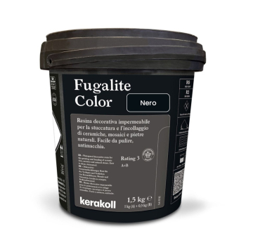 Смеси и затирки Эпоксидная затирка Fugalite Color Nero 1,5 кг Kerakoll