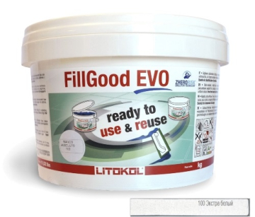 Смеси и затирки FILLGOOD EVO F.100 BIANCO ASSOLUTO 2 кг LITOKOL