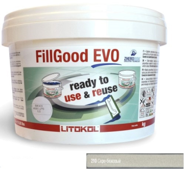 Смеси и затирки FILLGOOD EVO F.210 GREIGEO 2 кг LITOKOL