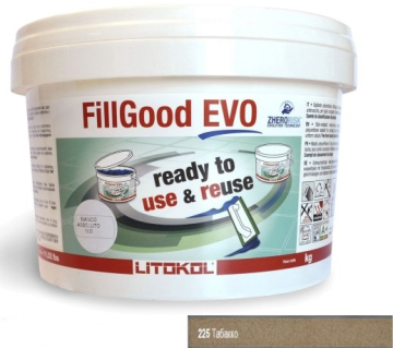 Смеси и затирки FILLGOOD EVO F.225 TABACCO 2 кг LITOKOL