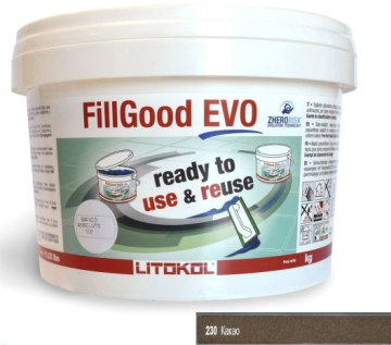 Смеси и затирки FILLGOOD EVO F.230 CACAO 2 кг LITOKOL