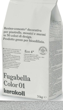 Смеси и затирки Fugabella Color затирка для швов 08 3кг Kerakoll