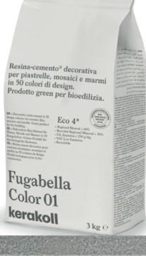 Смеси и затирки Fugabella Color затирка для швов 10 3кг Kerakoll