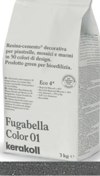 Смеси и затирки Fugabella Color затирка для швов 11 3кг Kerakoll