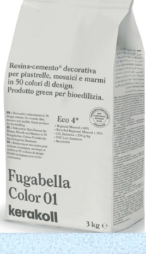 Смеси и затирки Fugabella Color затирка для швов 13 3кг Kerakoll