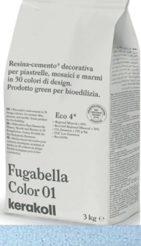 Смеси и затирки Fugabella Color затирка для швов 14 3кг Kerakoll