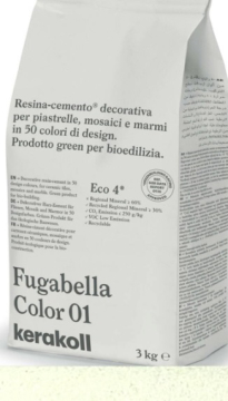 Смеси и затирки Fugabella Color затирка для швов 17 3кг Kerakoll