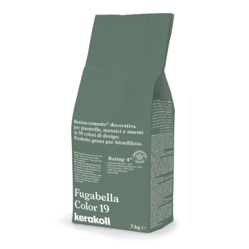 Смеси и затирки Fugabella Color затирка для швов 19 3кг Kerakoll