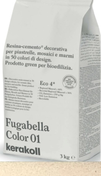 Смеси и затирки Fugabella Color затирка для швов 25 3кг Kerakoll
