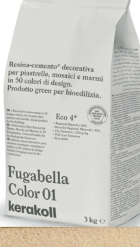 Смеси и затирки Fugabella Color затирка для швов 26 3кг Kerakoll