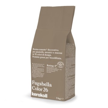 Смеси и затирки Fugabella Color затирка для швов 26 3кг Kerakoll