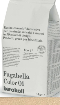 Смеси и затирки Fugabella Color затирка для швов 31 3кг Kerakoll